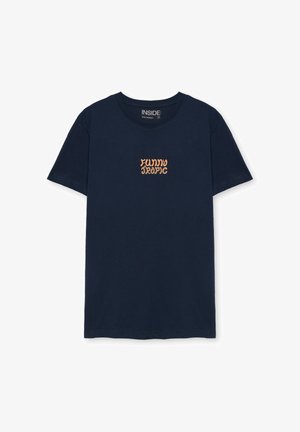 INSIDE, Camiseta estampada - azul