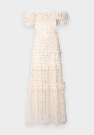 Needle & Thread SMOCKED ANKLE  - Sukienka koktajlowa - cream/gold