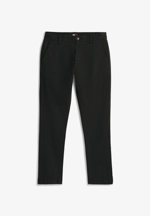 Tommy Jeans, SCANTON SLIM TWILL CHINOS - Pantalones chinos - black
