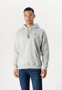 Diesel ROB DOVAL - Felpa con cappuccio - grey