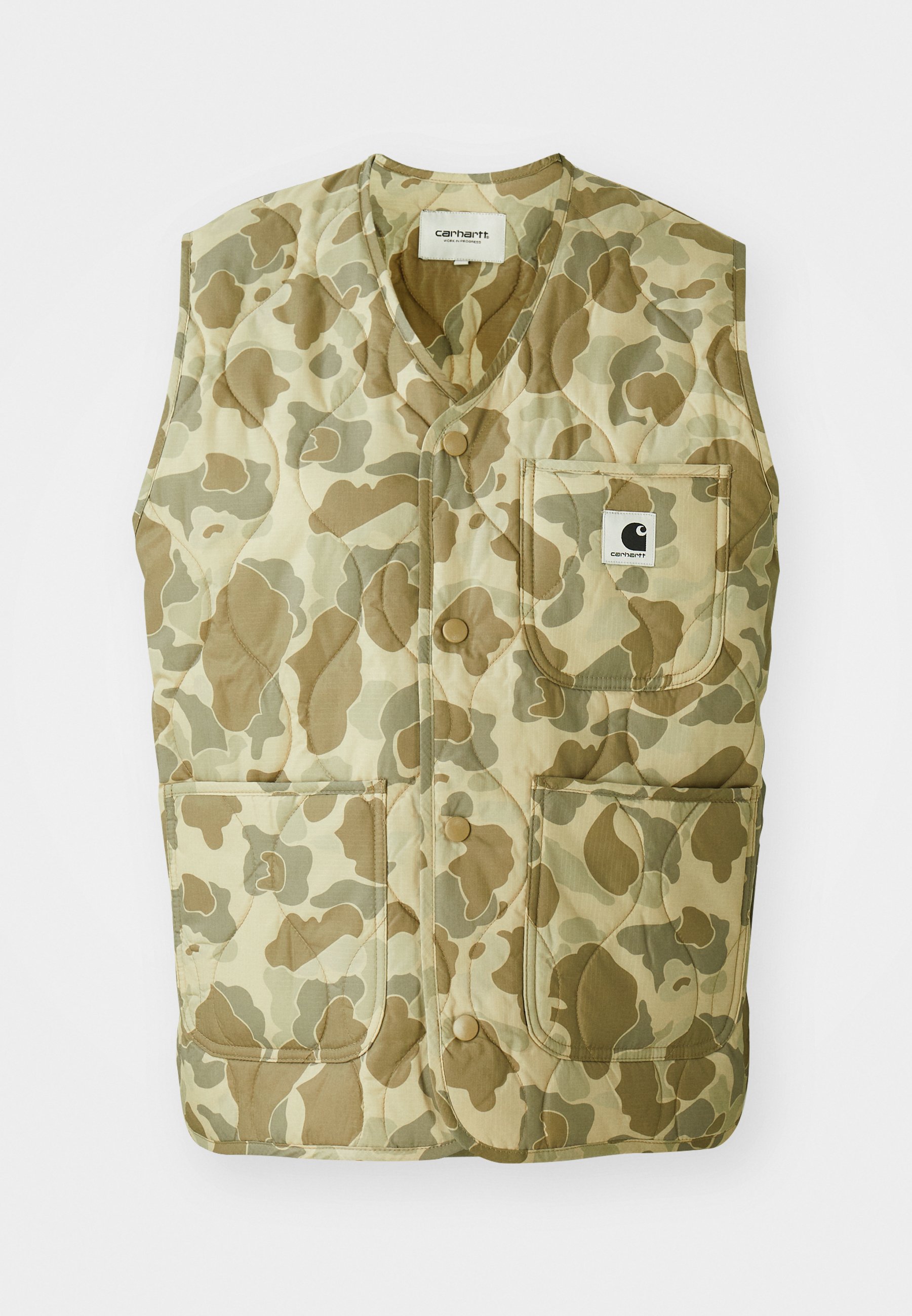 【関税&送料込】Carhartt Wip W Skyler Vest Camo Duck Desert w-skyler-vest-camo-duck-desert