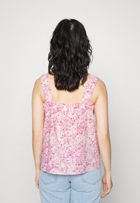 GAP SMOCK STRAP - Blusa - purple floral