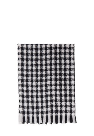 WITH SMALL CHECKS  - Écharpe - black