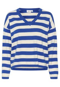 FIKAM V-NECK - Svetr - surf blue