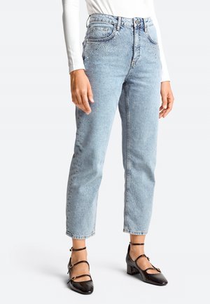 Rich & Royal CROPPED - Jeans a sigaretta - denim blue