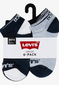 Levi's® LOW CUT UNISEX 6 PACK - Nogavice - dress blues