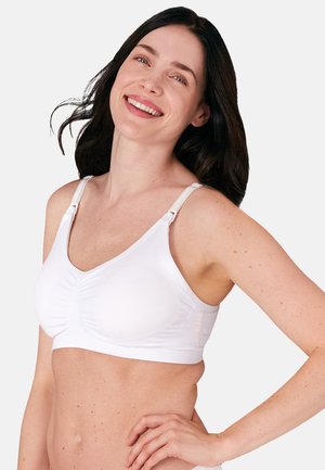 3-in-1 Still- und Abpump-BH - Push-up bra - white
