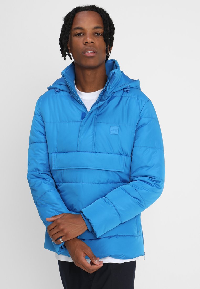 Urban Classics PULL OVER PUFFER  - Žieminė striukė - brightblue