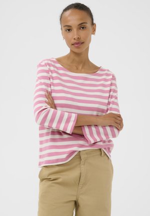 NELA - T-shirt à manches longues - orchid smoke stripe