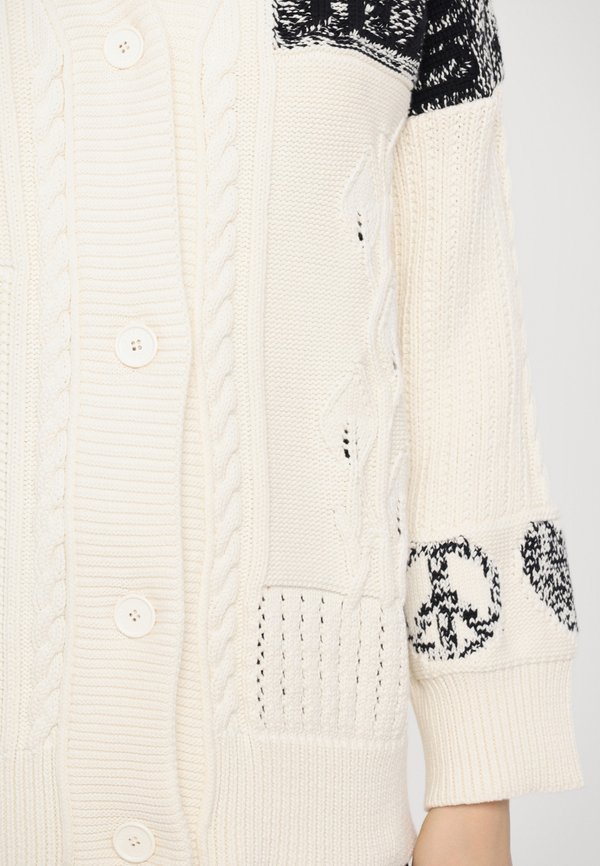 URBAN - Cardigan - fantasia bianco2