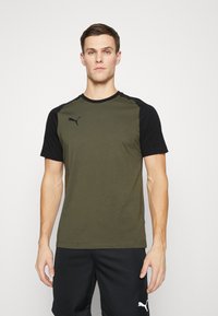 Puma TEAM CUP - Fotbalový dres - green moss