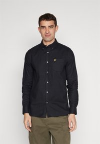 Lyle & Scott PLAIN SHIRT - Camisa - saddle