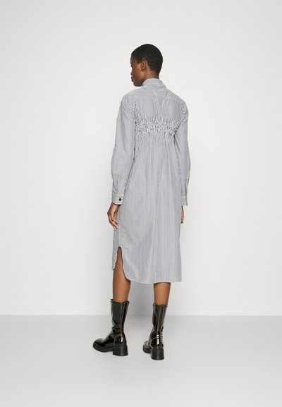 Brogger ESSIE DRESS - Φόρεμα πουκάμισο - black/white