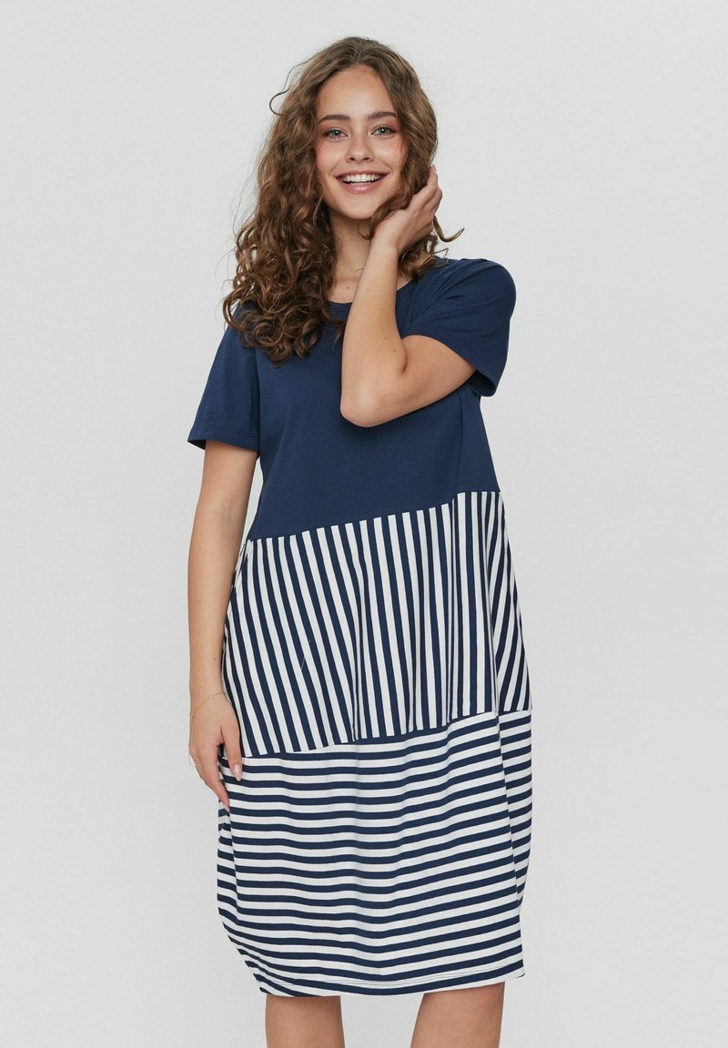 NUKORA JERSEY DRESS - Dark Sapphire main image 1