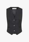 YUKTAIW ZELLA WAISTCOAT - Smanicato - medium grey melange
