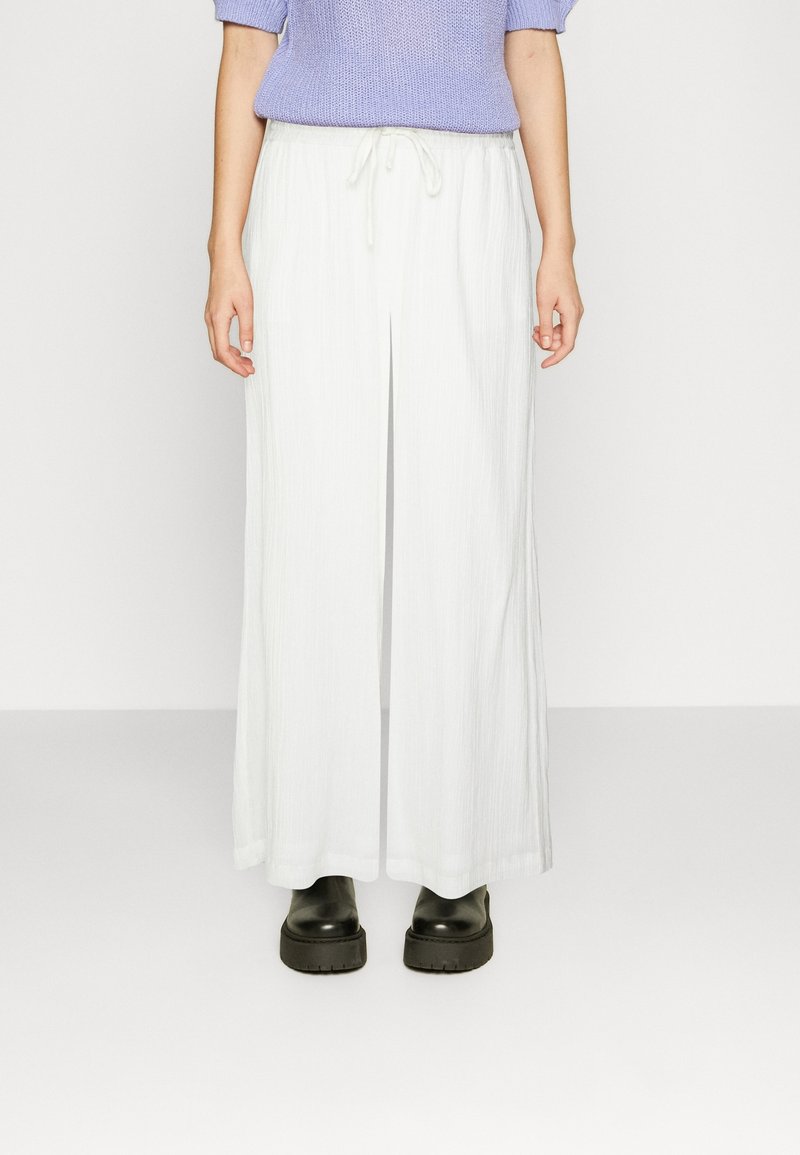 KnowledgeCotton Apparel Stoffhose - white