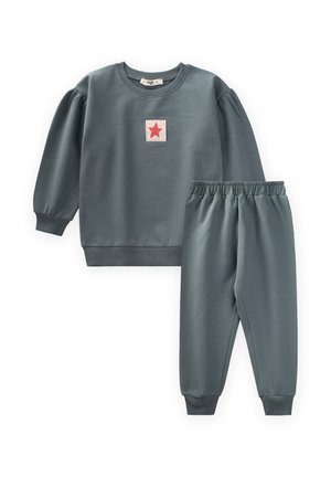 JOGGERS SET - Dressikomplekt - metallic green