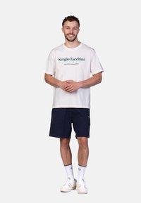 Sergio Tacchini MONDA  - T-shirt print - gardenia
