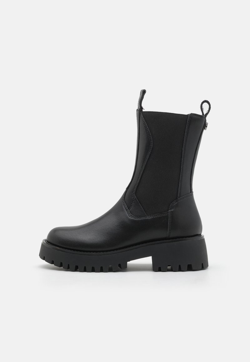 Steve Madden DISCLOSE - Kotníkové boty na platformě - black