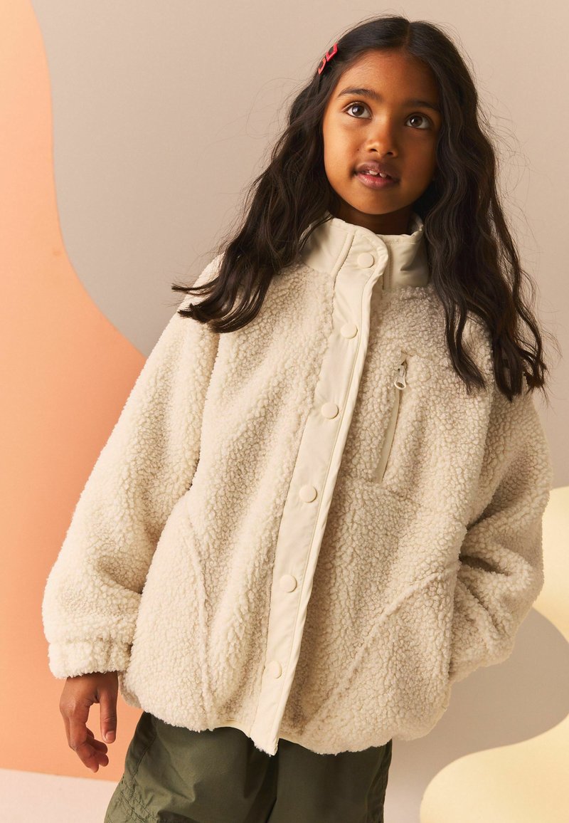 Next POPPER  - Giacca in pile - ecru