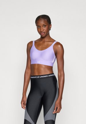 INFINITY MID BRA - Brassières de sport à maintien normal - lilac/white