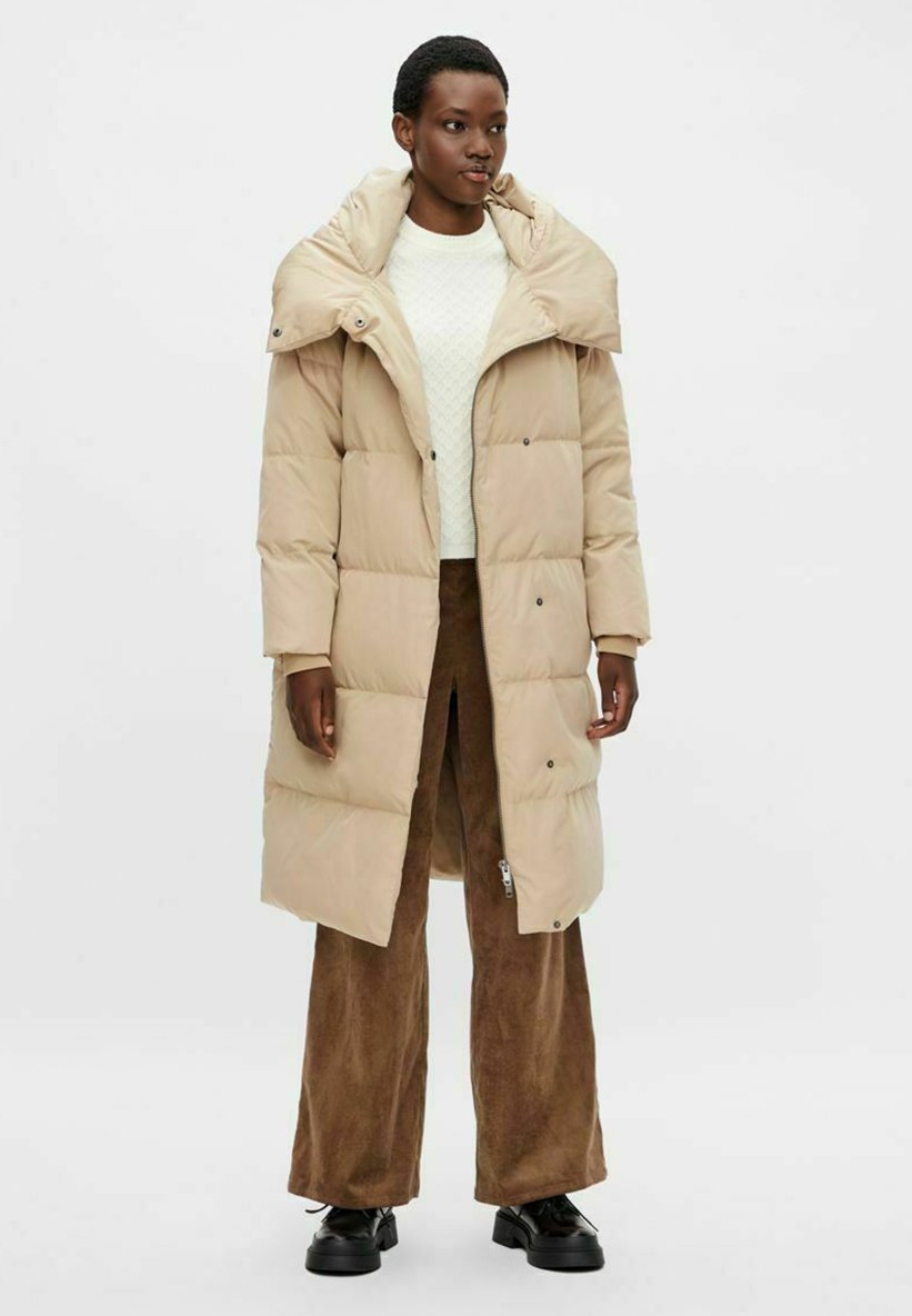 Object OBJLOUISE - Down coat - incense/brown - Zalando.de