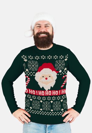WEIHNACHTSMANN UGLY CHRISTMAS XMAS  - Jumper - grün
