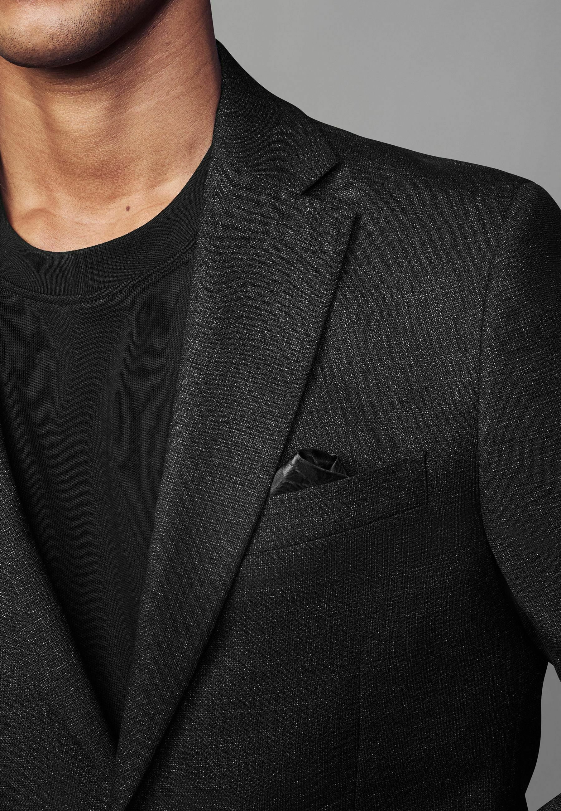 Next TEXTURED - Suit jacket - black - Zalando