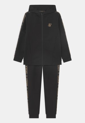 TRACKSUIT TWIN SET - Chándal - black/gold
