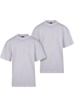 Urban Classics TEE 2-PACK - Jednoduché tričko - white+white