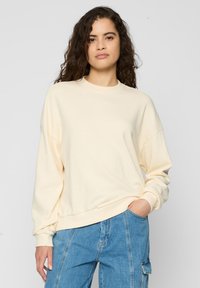 Urban Classics CREWNECK - Sweatshirt - whitesand