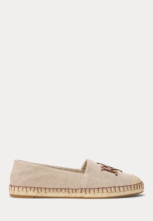 Lauren Ralph Lauren CAMERYN CROSS-DYED CANVAS ESPADRILLE - Espadrilles - natural/tan