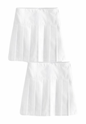2 PACK  - A-line skirt - white longer length