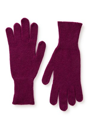 PLAIN WITH CUFF - Guantes - violet