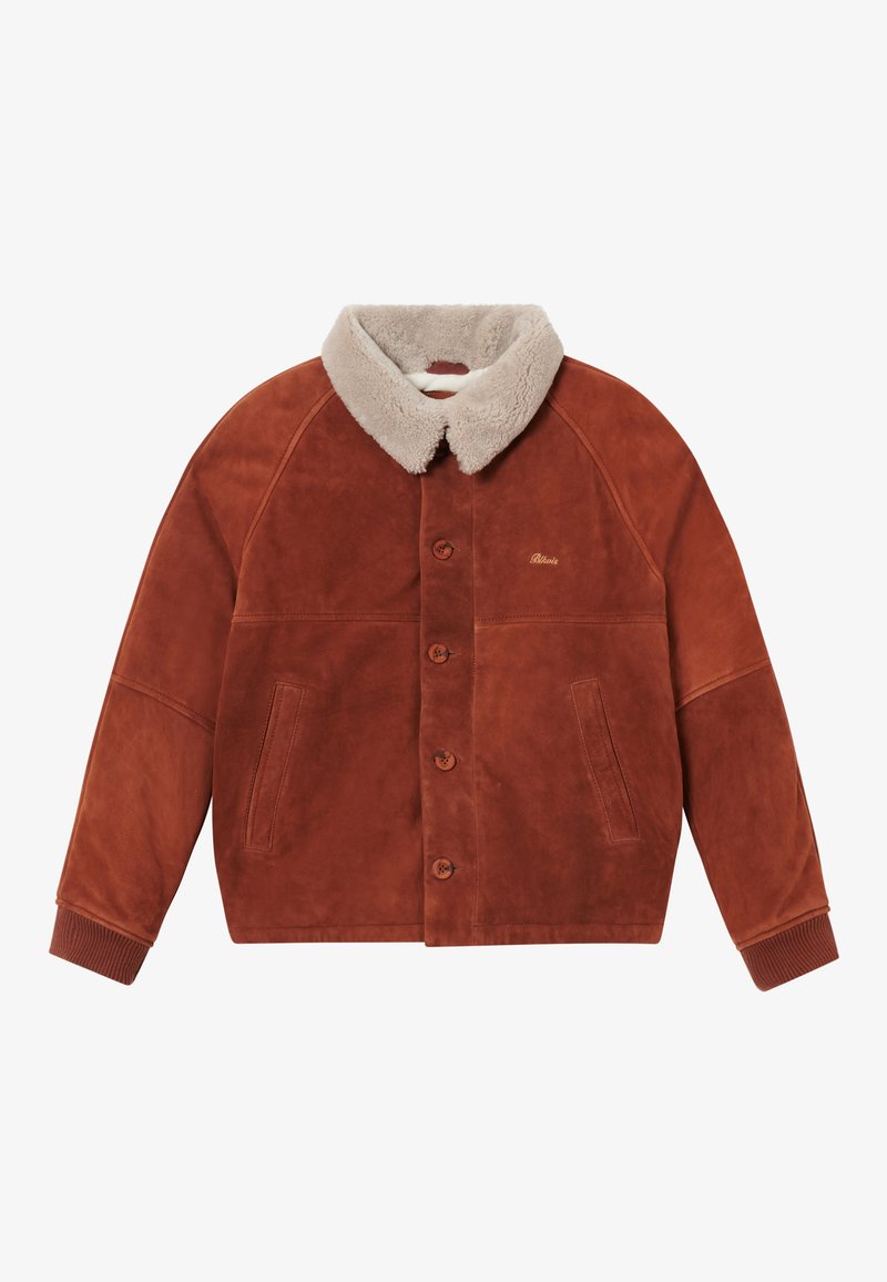 BLKVIS Leren jas bruin