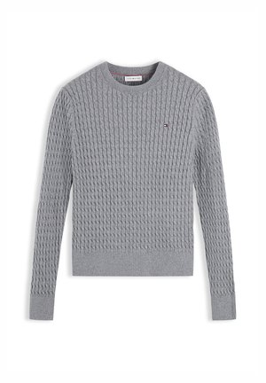 Tommy Hilfiger Πουλόβερ - medium grey heather