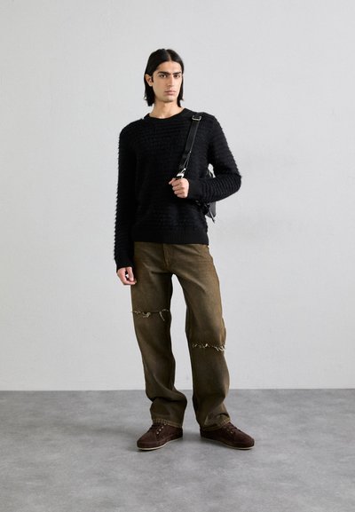 MM6 Maison Margiela PANTS 5 POCKETS - Relaxed fit jeans - brown