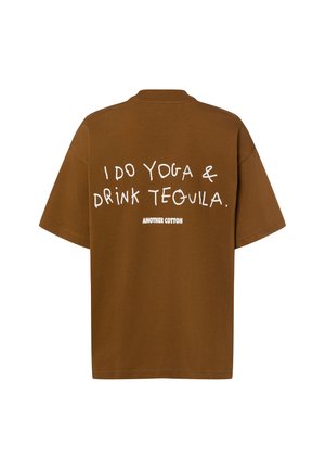 ANOTHER COTTON LAB T-SHIRT - T-shirts print - nougat