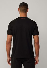 Hackett London LASER GRAPHIC TEE - Majica kratkih rukava s printom - black