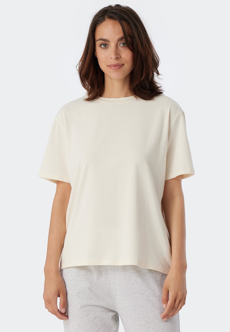 Schiesser - T-shirt basique - creme, Agrandir