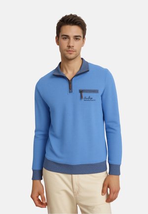 STAY FRESH TROYER - Strickpullover - blau