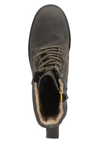 camel active Lace-up ankle boots - antracite grey c