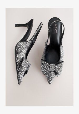 Next SLINGBACK - Klasikiniai aukštakulniai - black heatseal