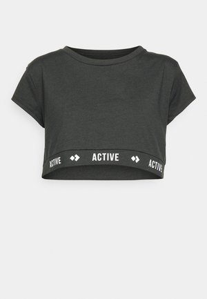Even&Odd active T-Shirt print - black