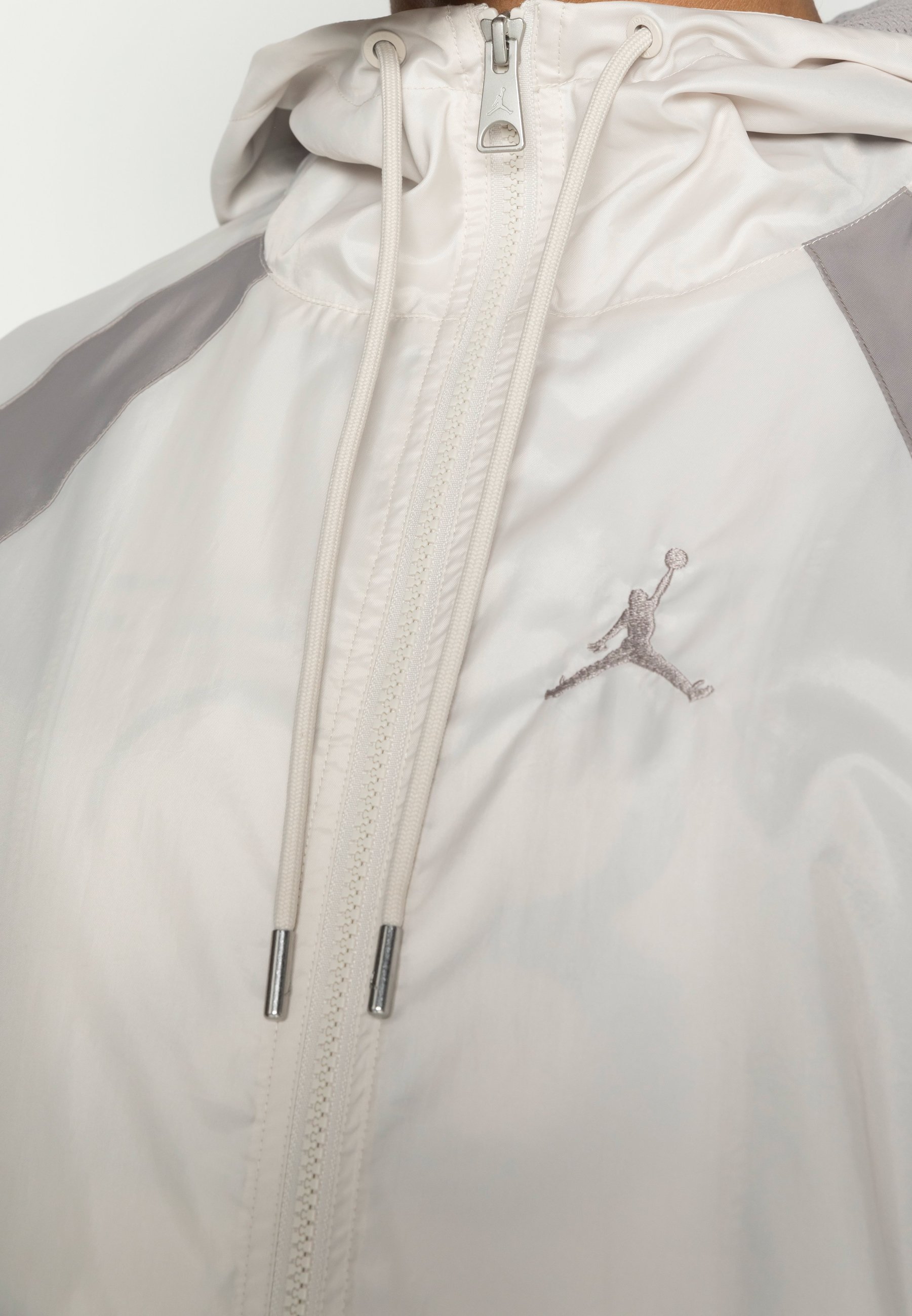 all white jordan jacket