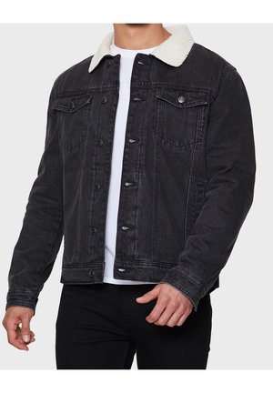 Jeansjacka - black