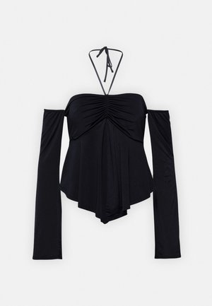 Even&Odd, Topper langermet - black