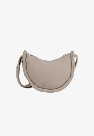 Sandqvist, CURVE HALFMOON MINI UNISEX - Cross body bag - beige