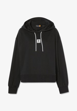 Timberland LOOP BACK - Felpa con cappuccio - black