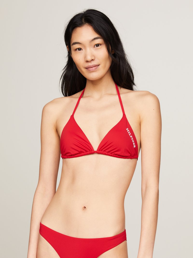 Tommy Hilfiger MONOTYPE TRIANGLE  - Bikinio viršutinė dalis - primary red